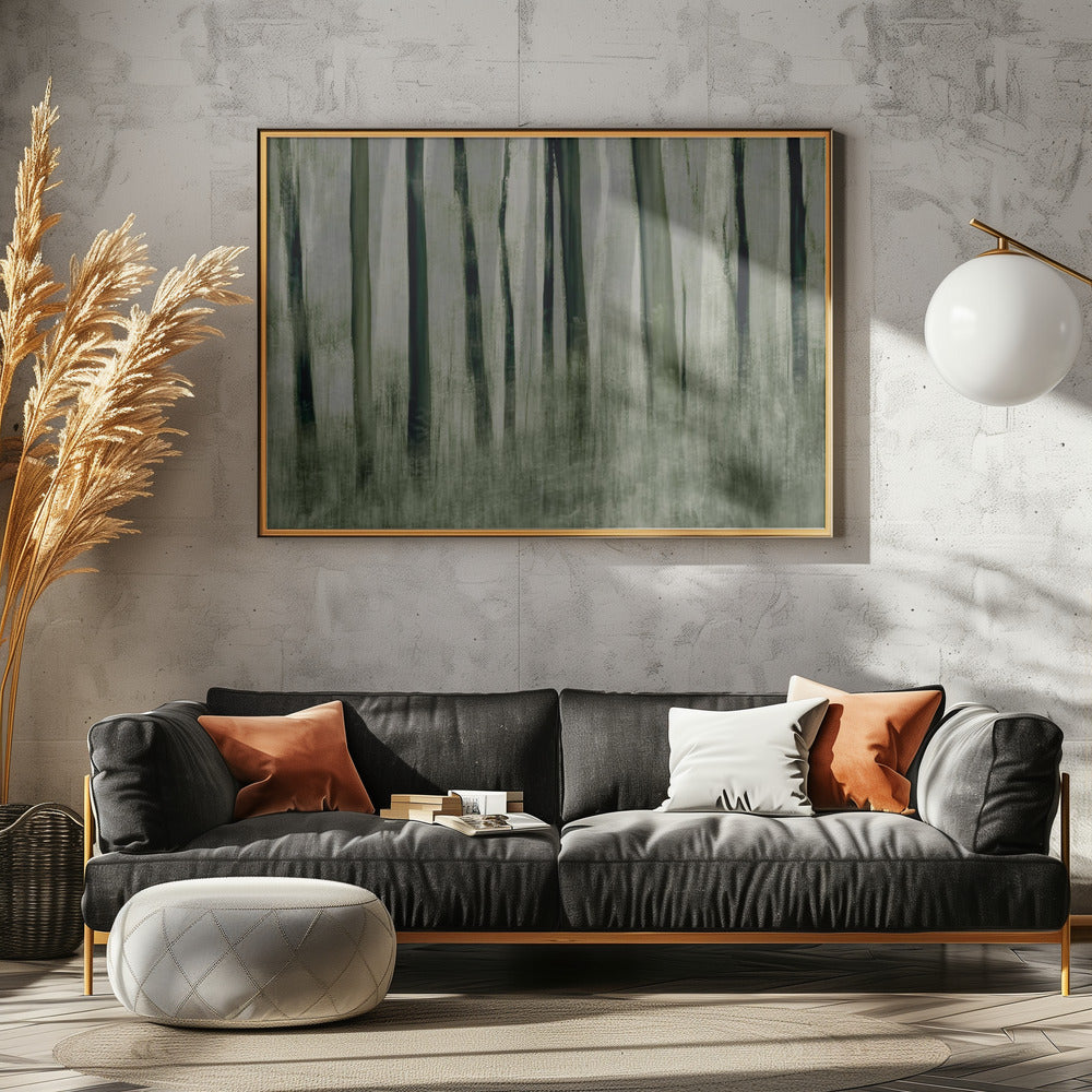 Bäume in Bewegung | Leinwand