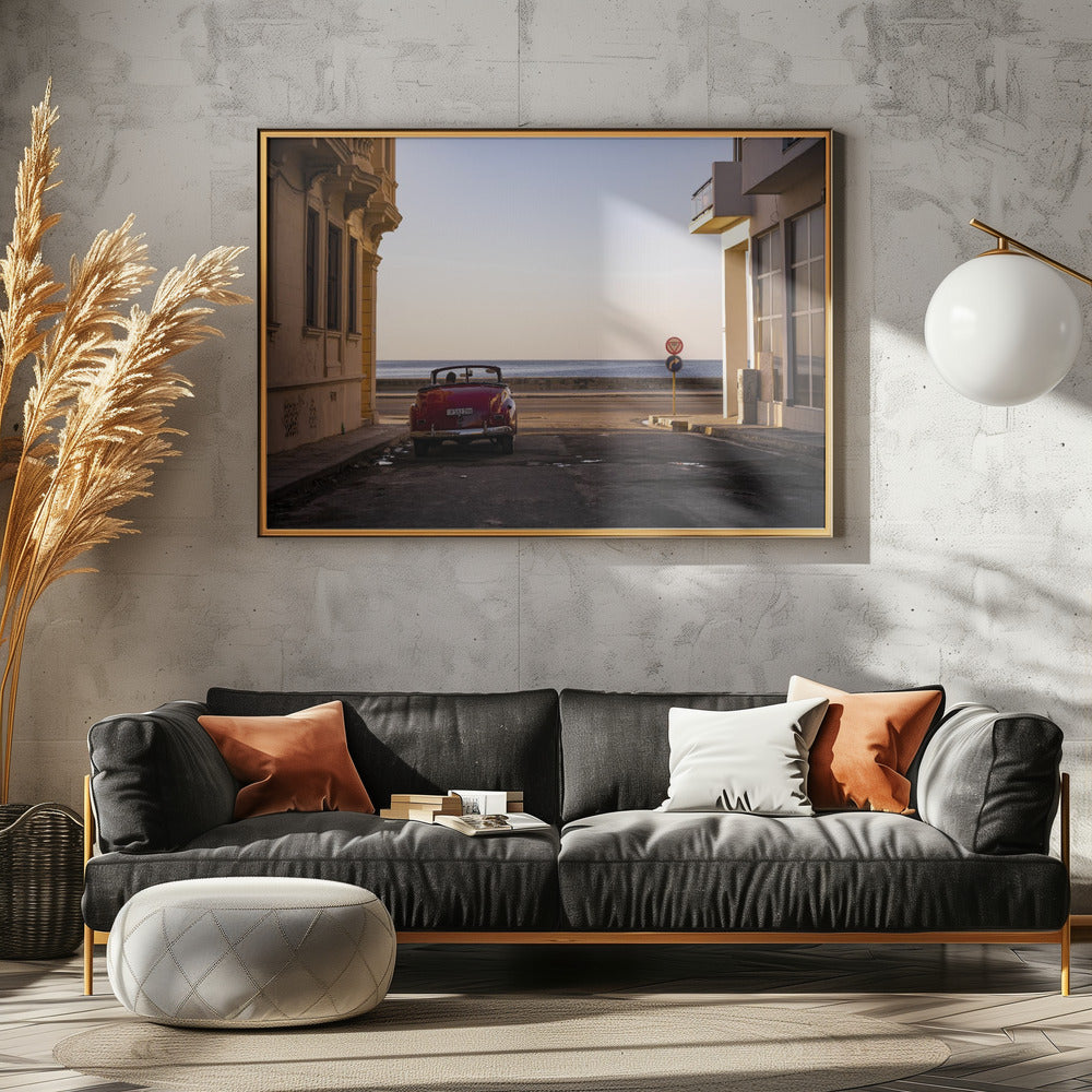 Sonnenuntergang beobachten - Havanna | Leinwand
