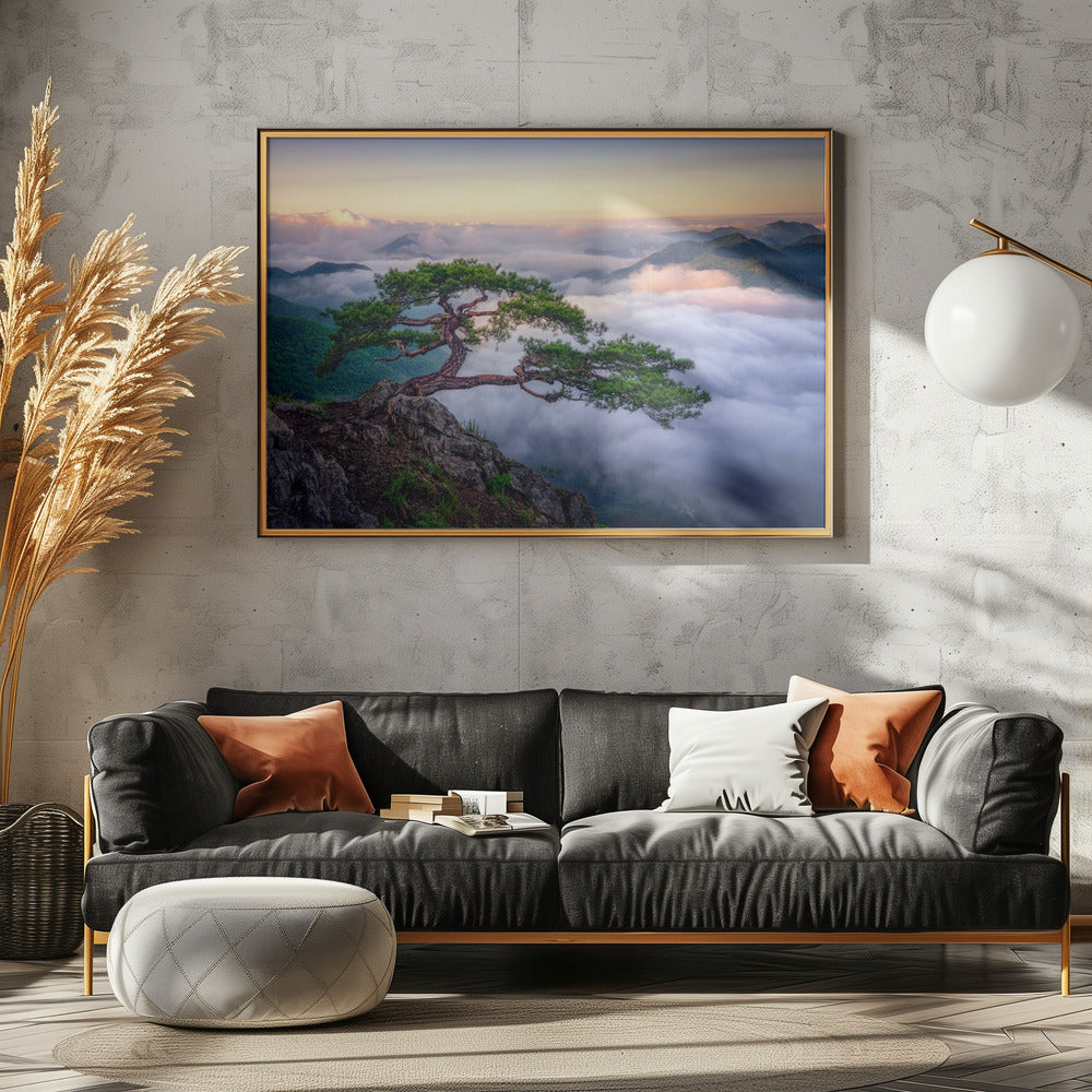 Auf dem Felsen | Poster