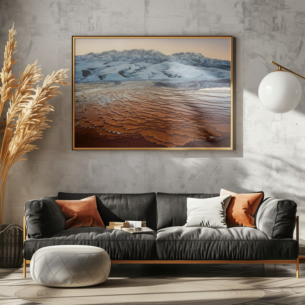 Badab-e Surt Textur | Poster