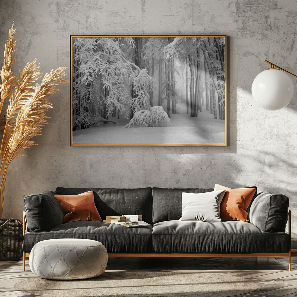 Perfekter Winter | Leinwand