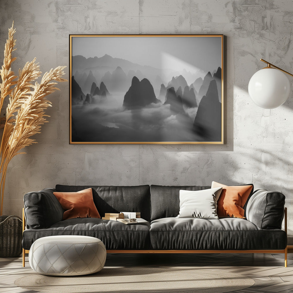 In den Wolken | Leinwand