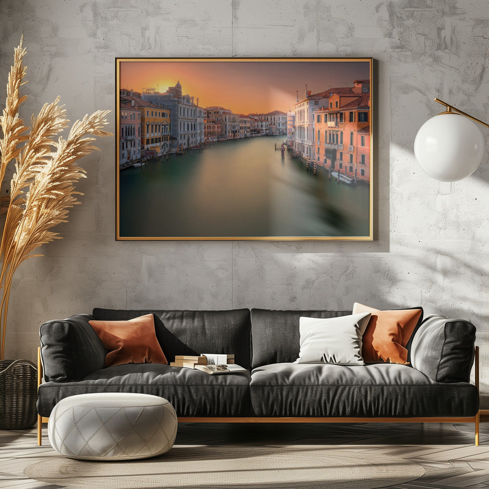 Sonnenuntergang in Venedig | Poster