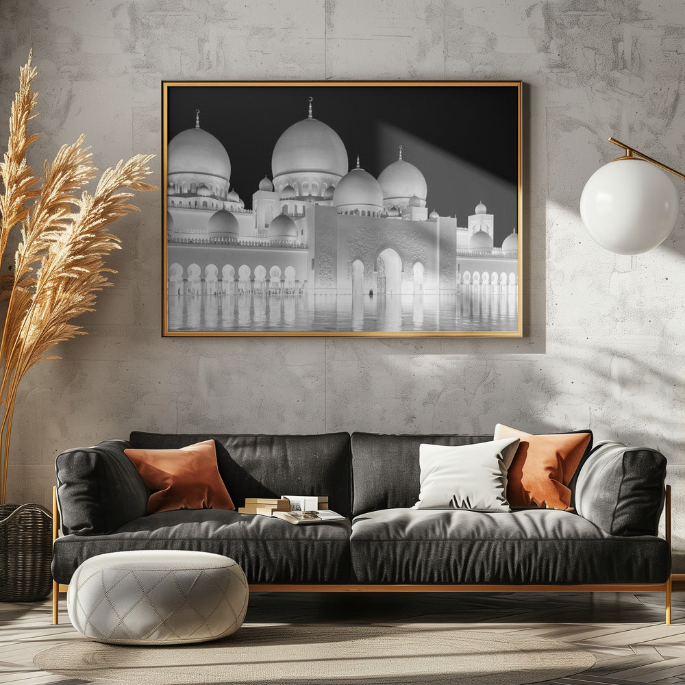 Light of Abu Dhabi Grand Mosque | Canvas