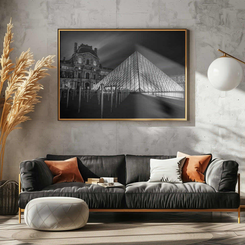 Louvre at Night | Poster