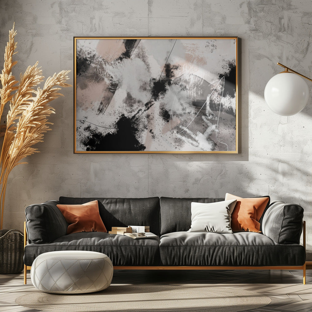 Spritzsturm 02 | Leinwand