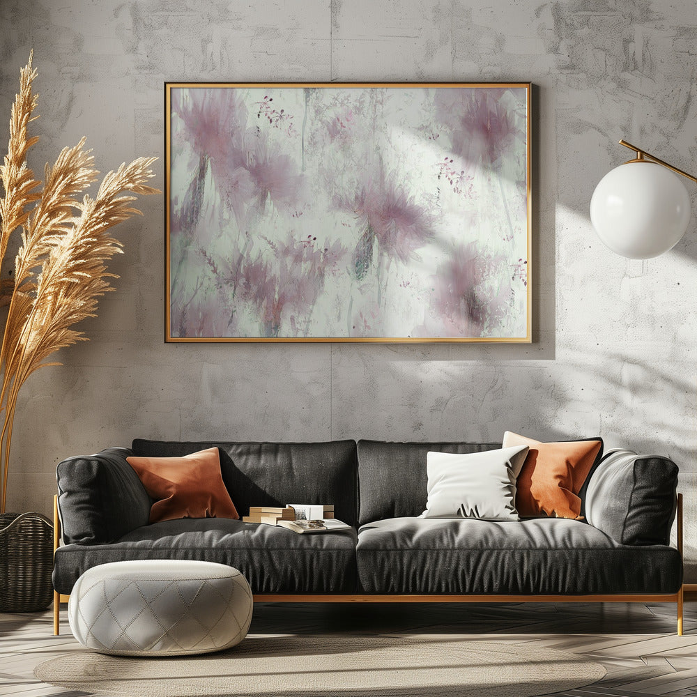 Floral wallpaper | Canvas