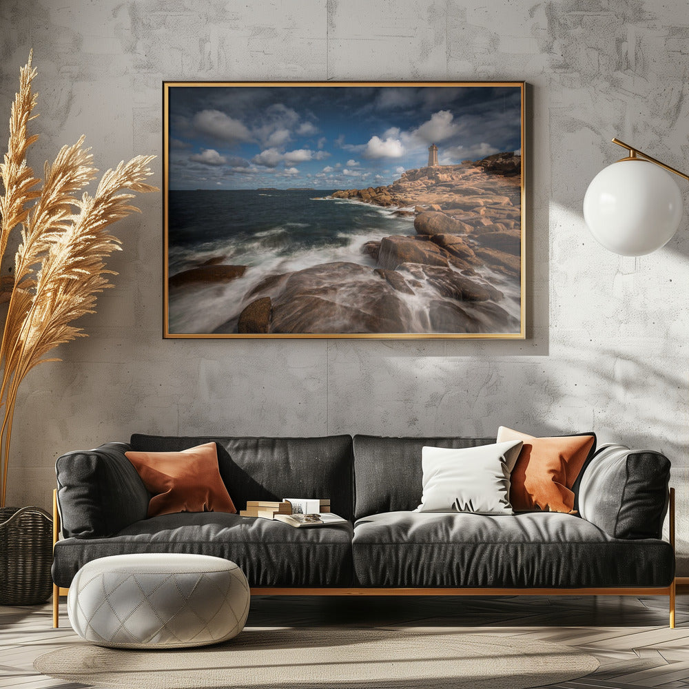 Le phare de Ploumanac'h | Leinwand