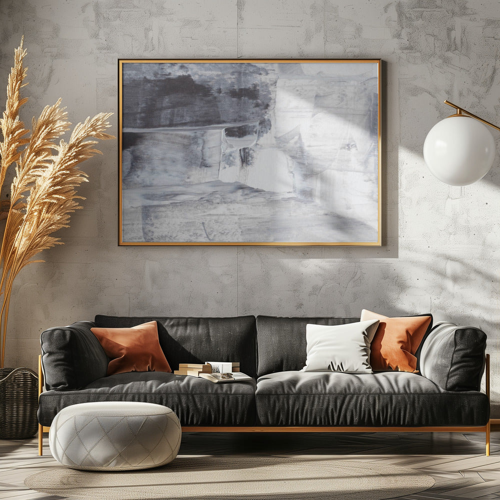 Monochrome Gelassenheit | Poster