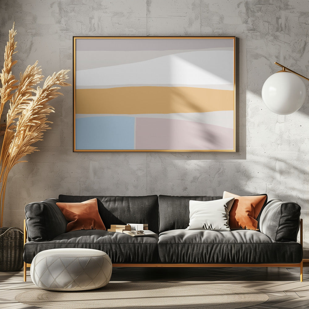 Mehrschichtige Farbtöne | Poster