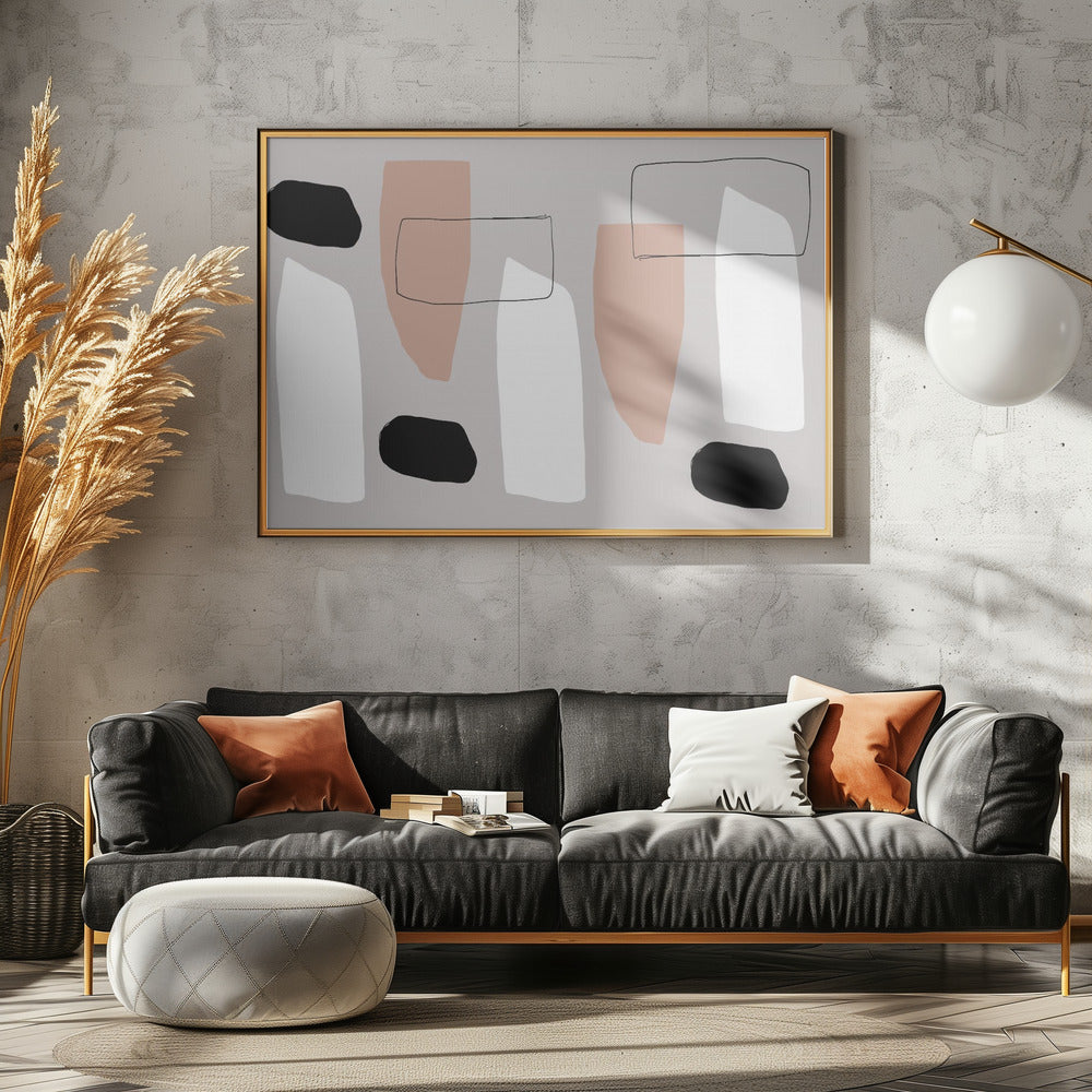Formen und Schatten | Leinwand