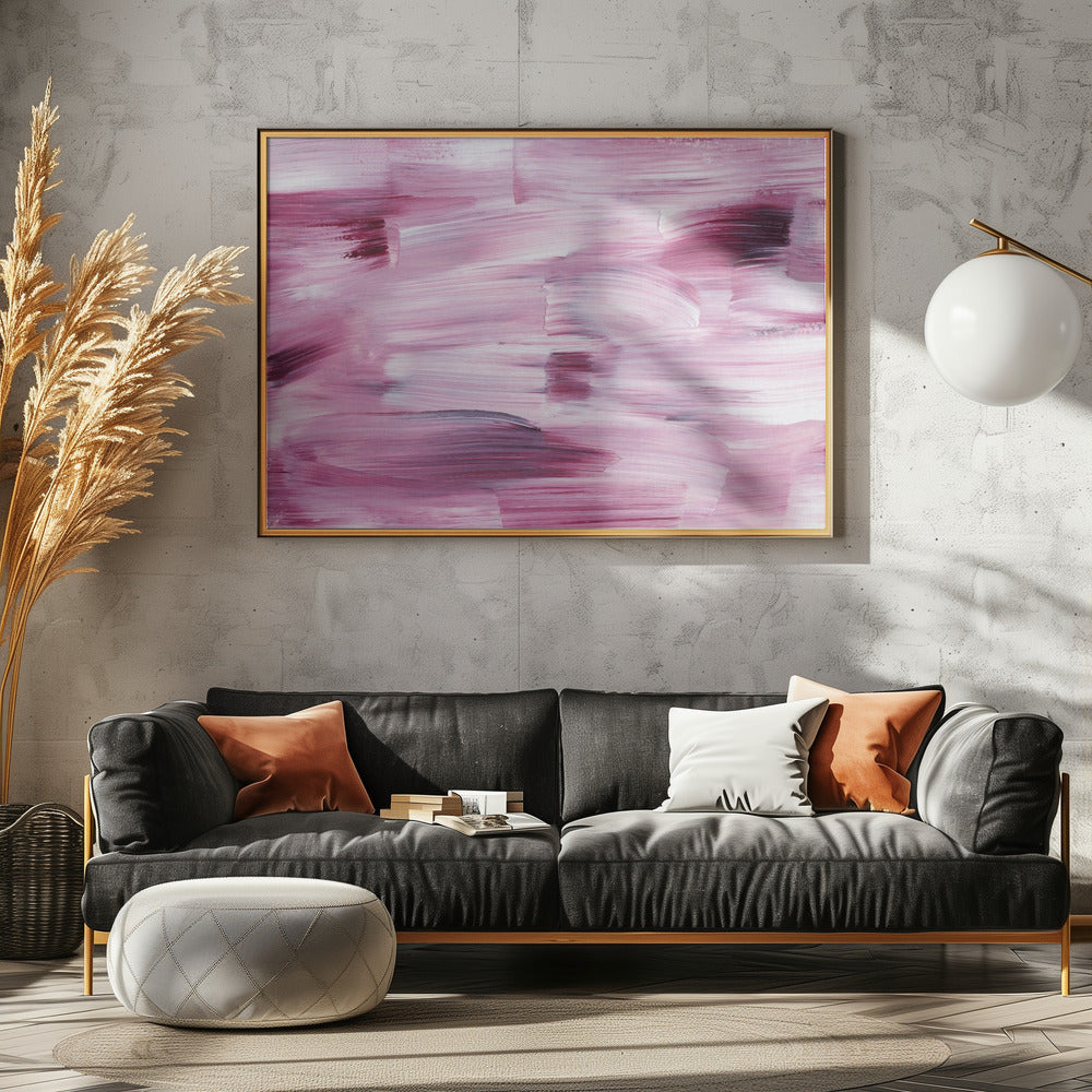 Ausdrucksstarke bunte Pinselstriche | Poster