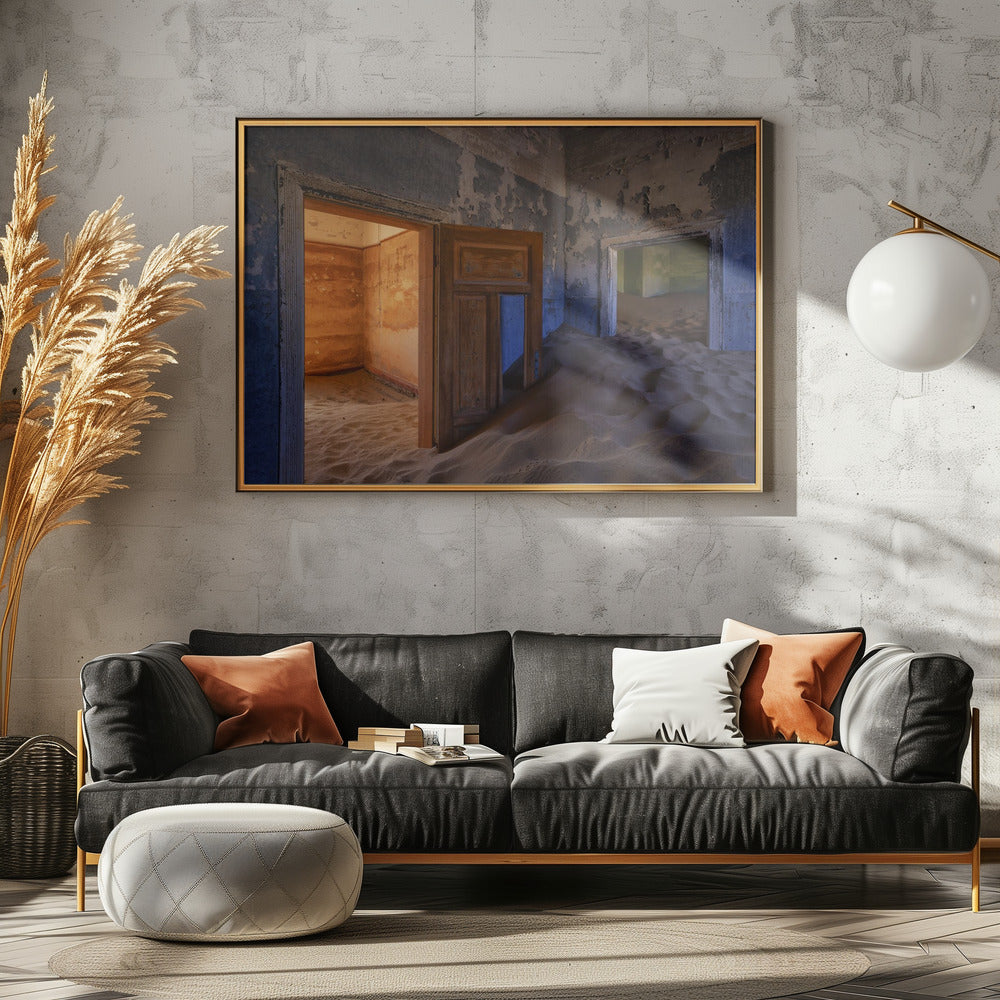 Die alten Nachbarn | Leinwand