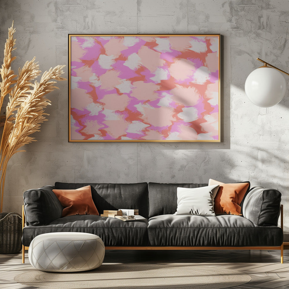 Florale Traumwellen | Poster
