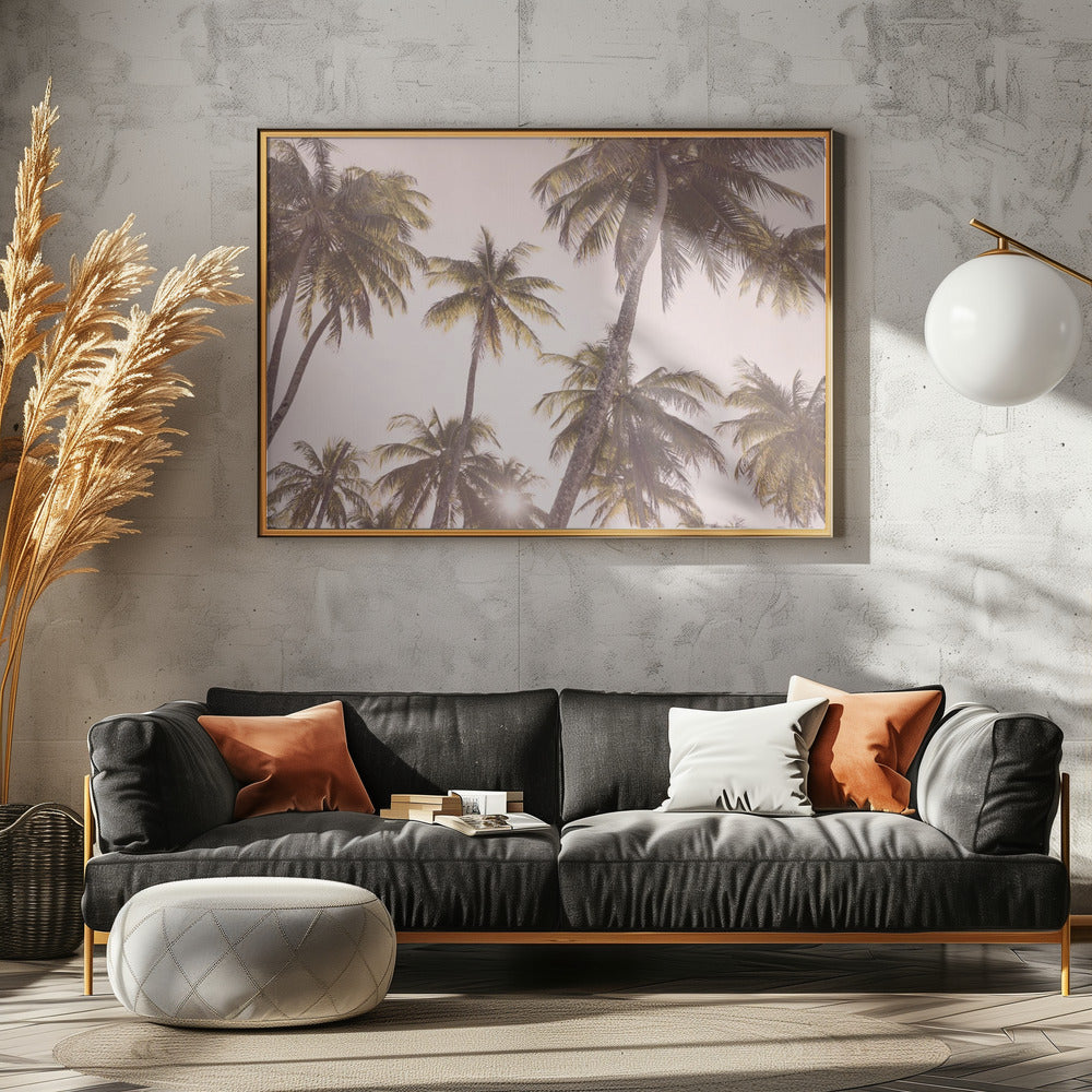 Blush Palmen | Poster