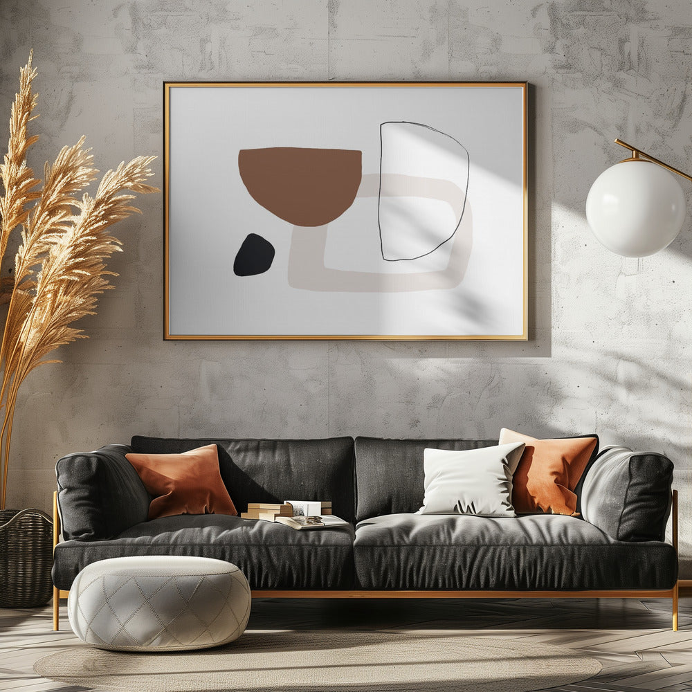 Minimale Harmonie | Leinwand