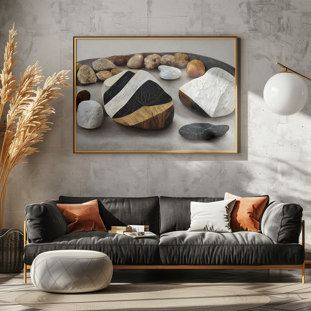 Layered Stonescape | Canvas