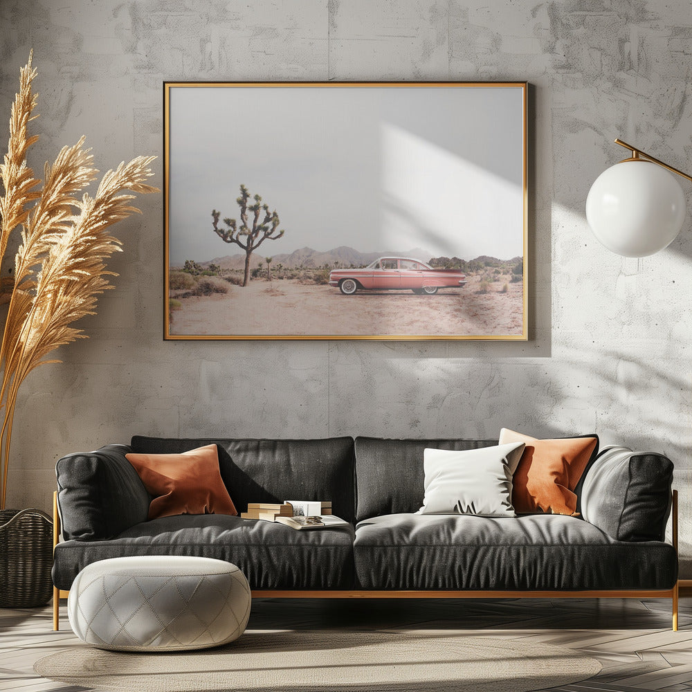 In the desert | Poster