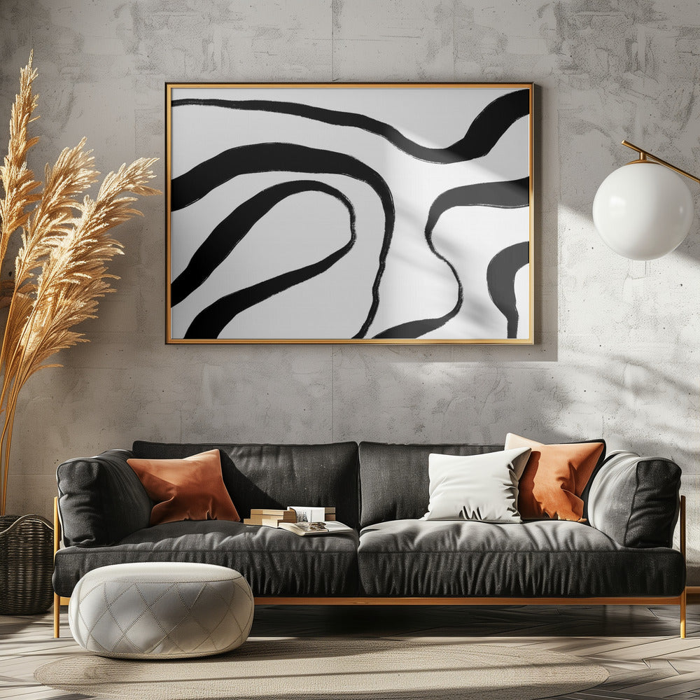 Fließende Zebrastreifen | Poster