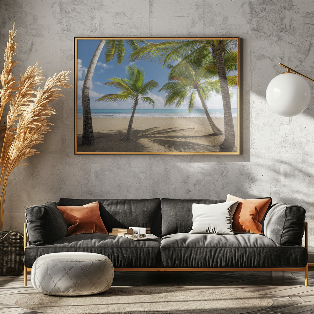 Palmy Beach II | Leinwand