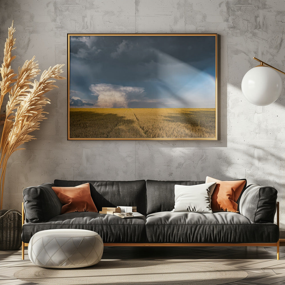 Gold und Donner | Leinwand