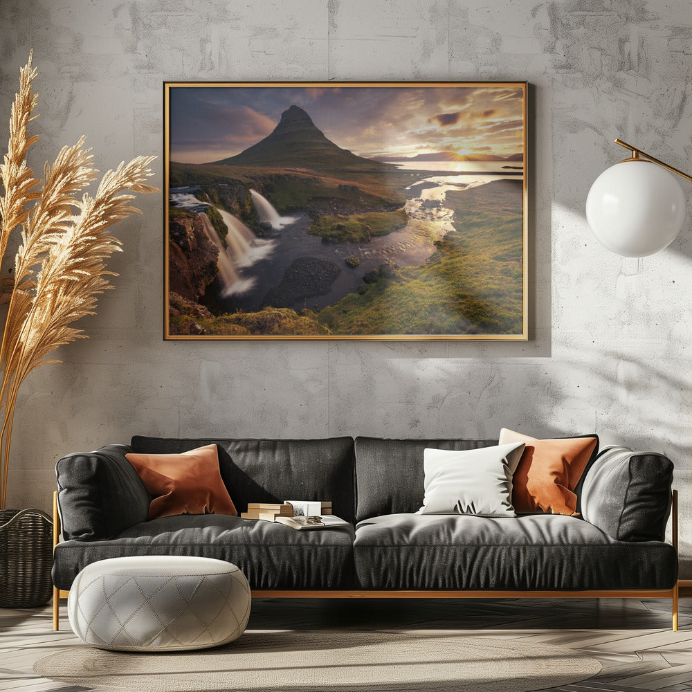 Guten Morgen Island | Leinwand