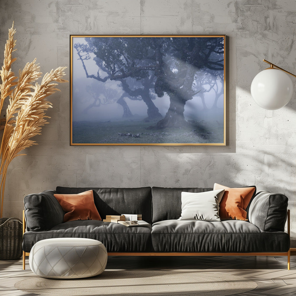 Blaue Wälder | Leinwand