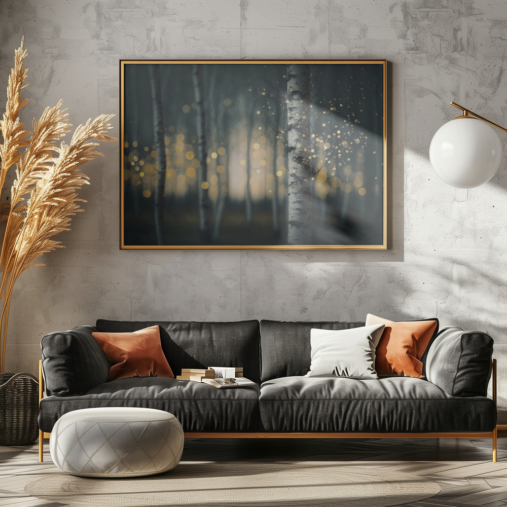 Verzauberte Birken | Poster