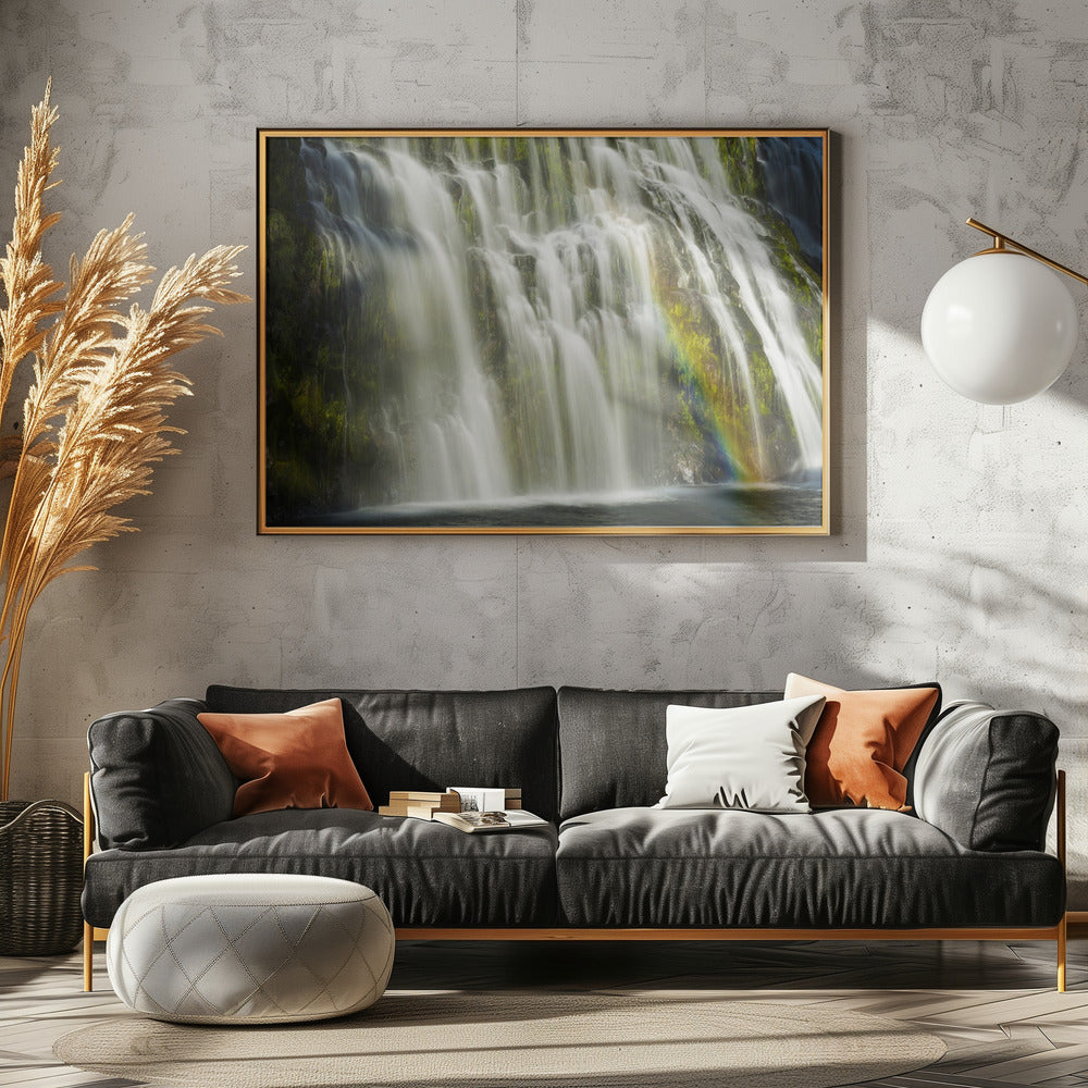 Regenbogenfälle | Leinwand