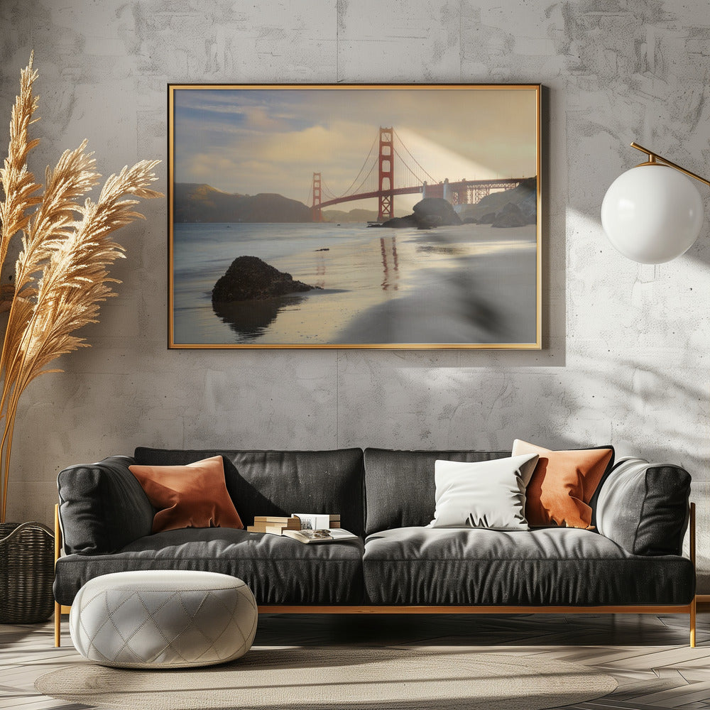 Golden Gate Morgen | Poster