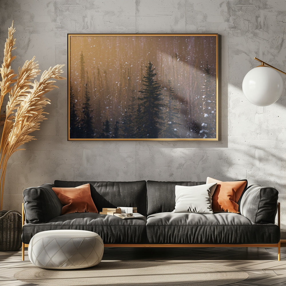 Schneeflocken | Leinwand