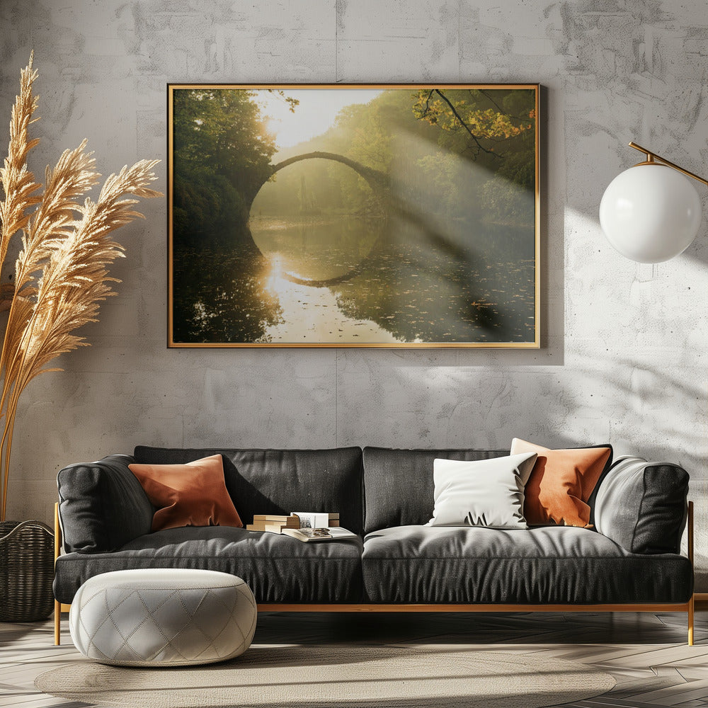 Goldener Kreis | Leinwand