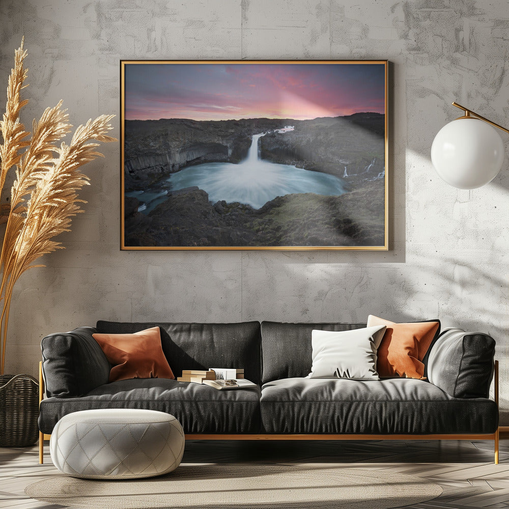 Aldeyarfoss | Leinwand