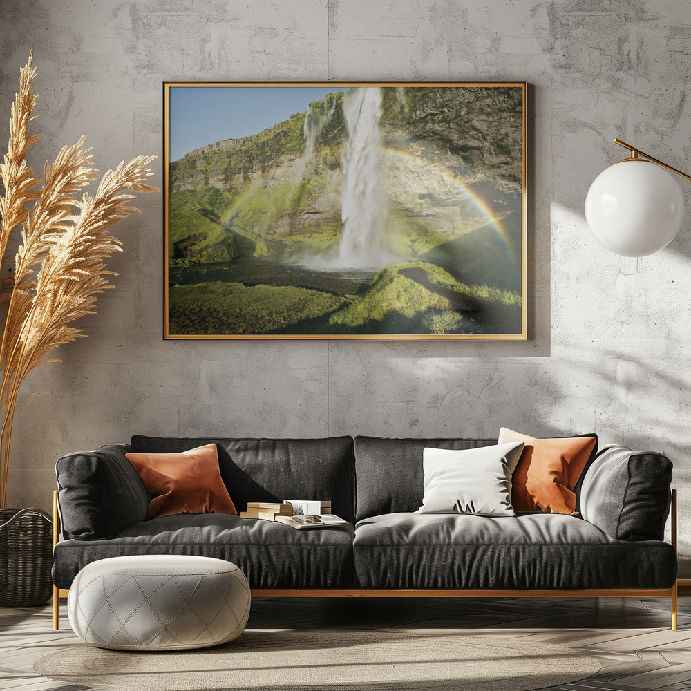 Regenbogen-Wasserfall | Poster