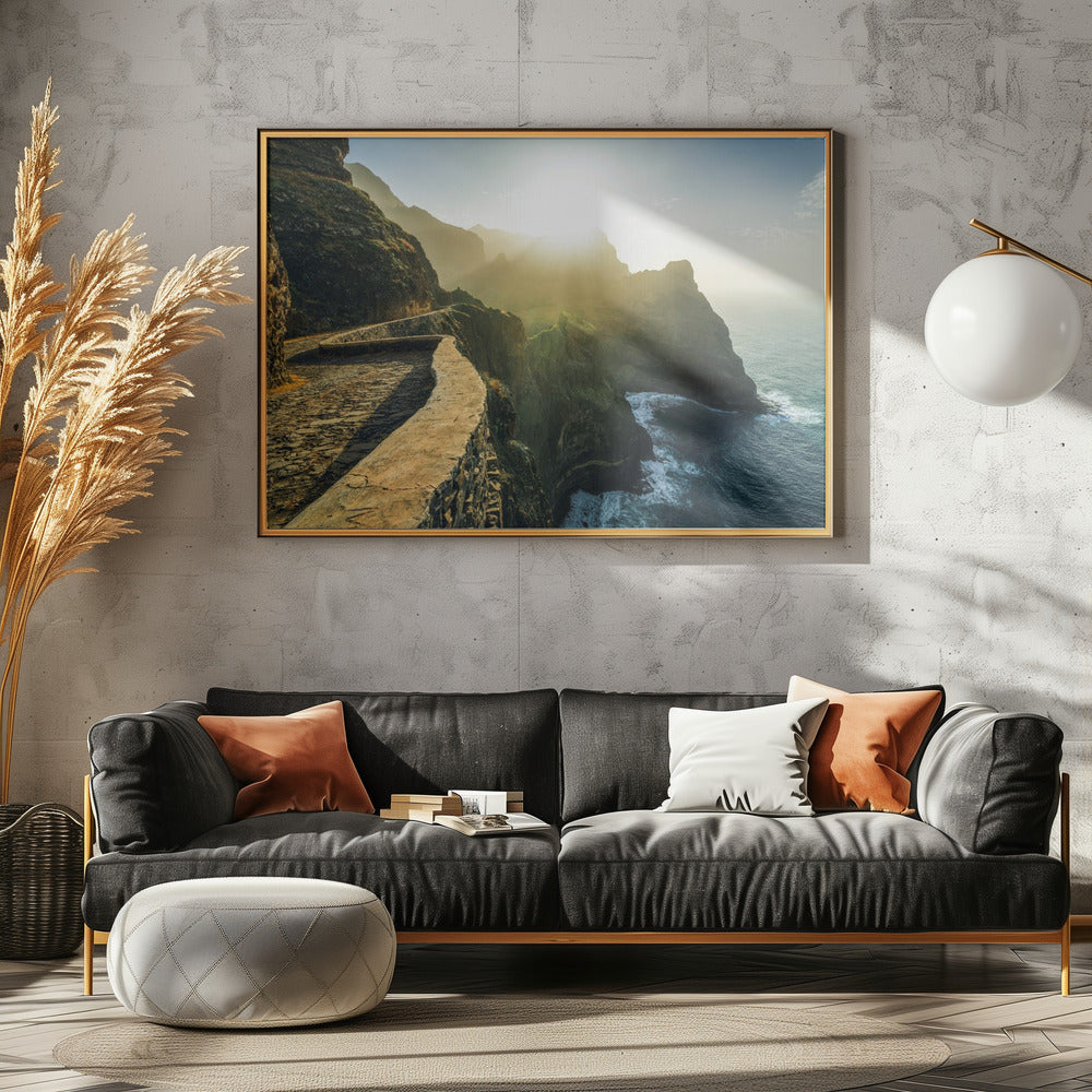Klippenspaziergang | Leinwand
