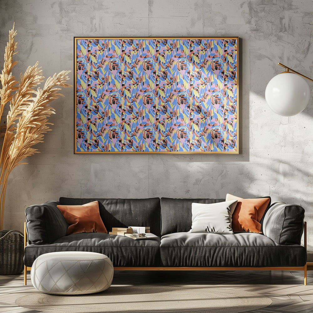 Lebendiger Wirbelwind | Leinwand