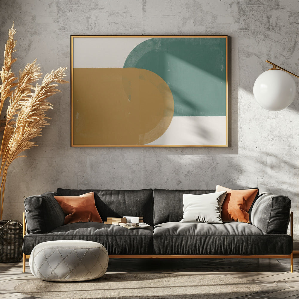 Verfinsterte Geometrie | Leinwand