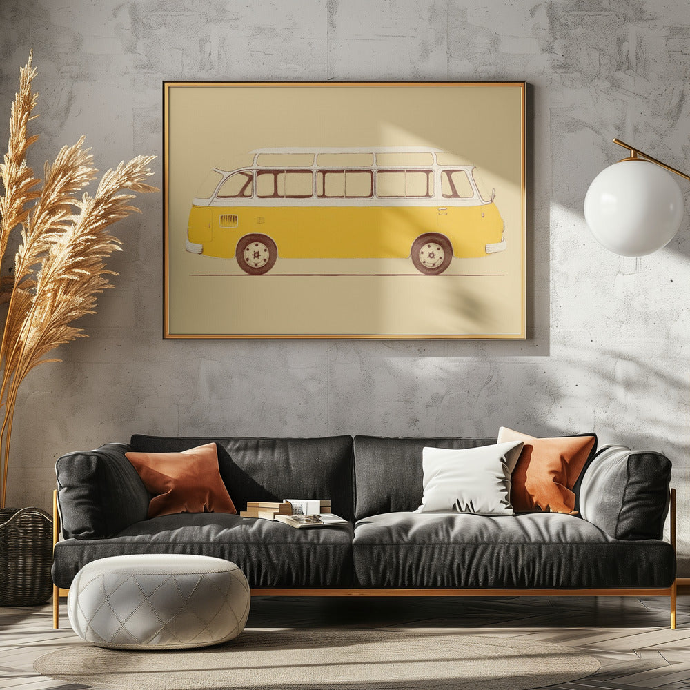 Gelber Van | Poster
