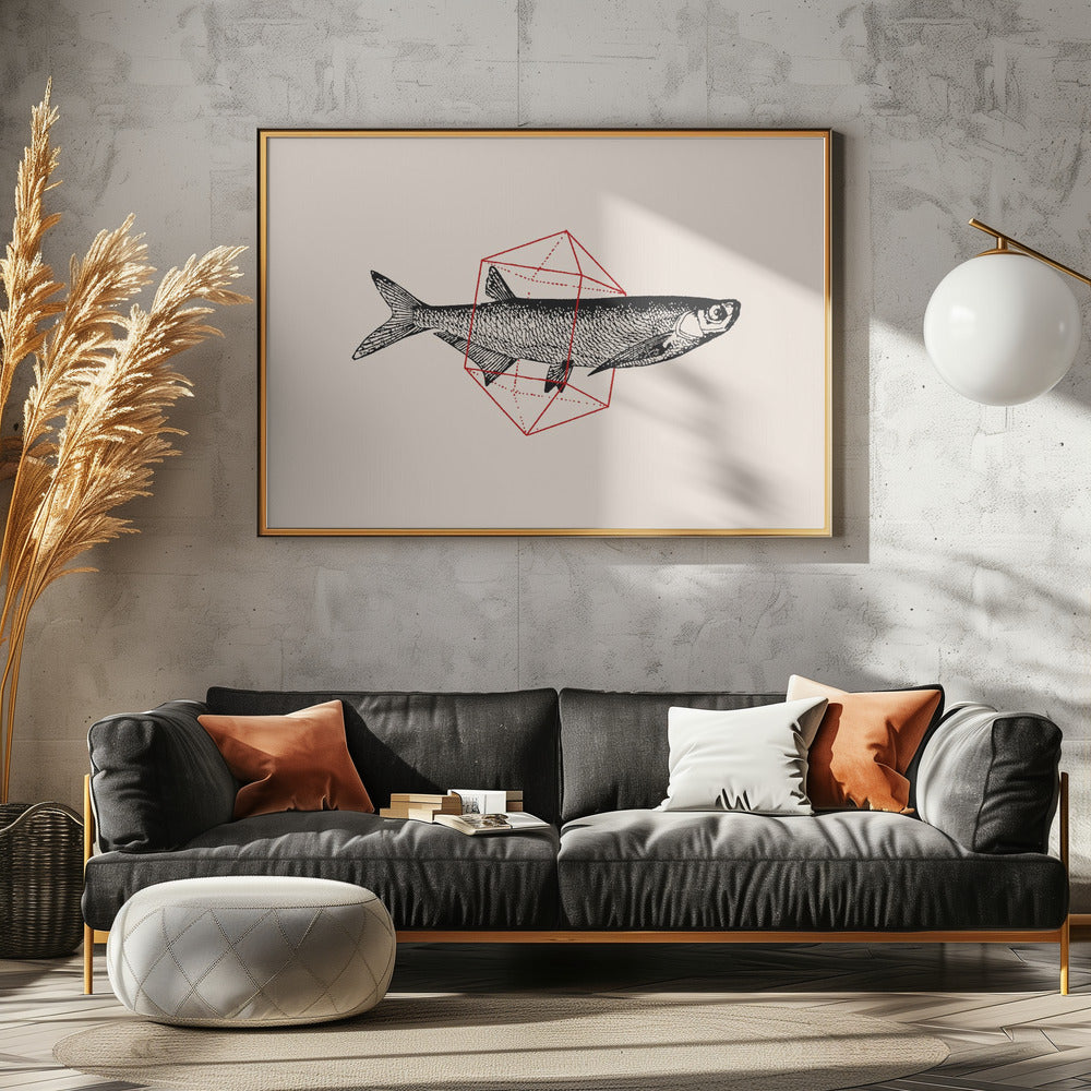 Fish In Geometrics Nº2 | Canvas