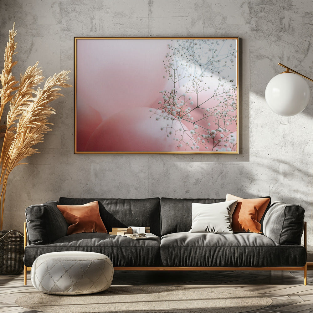Blüten und Luftballons | Leinwand