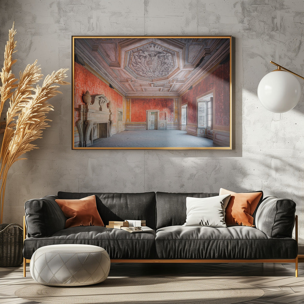 Abandoned Red Room | Poster