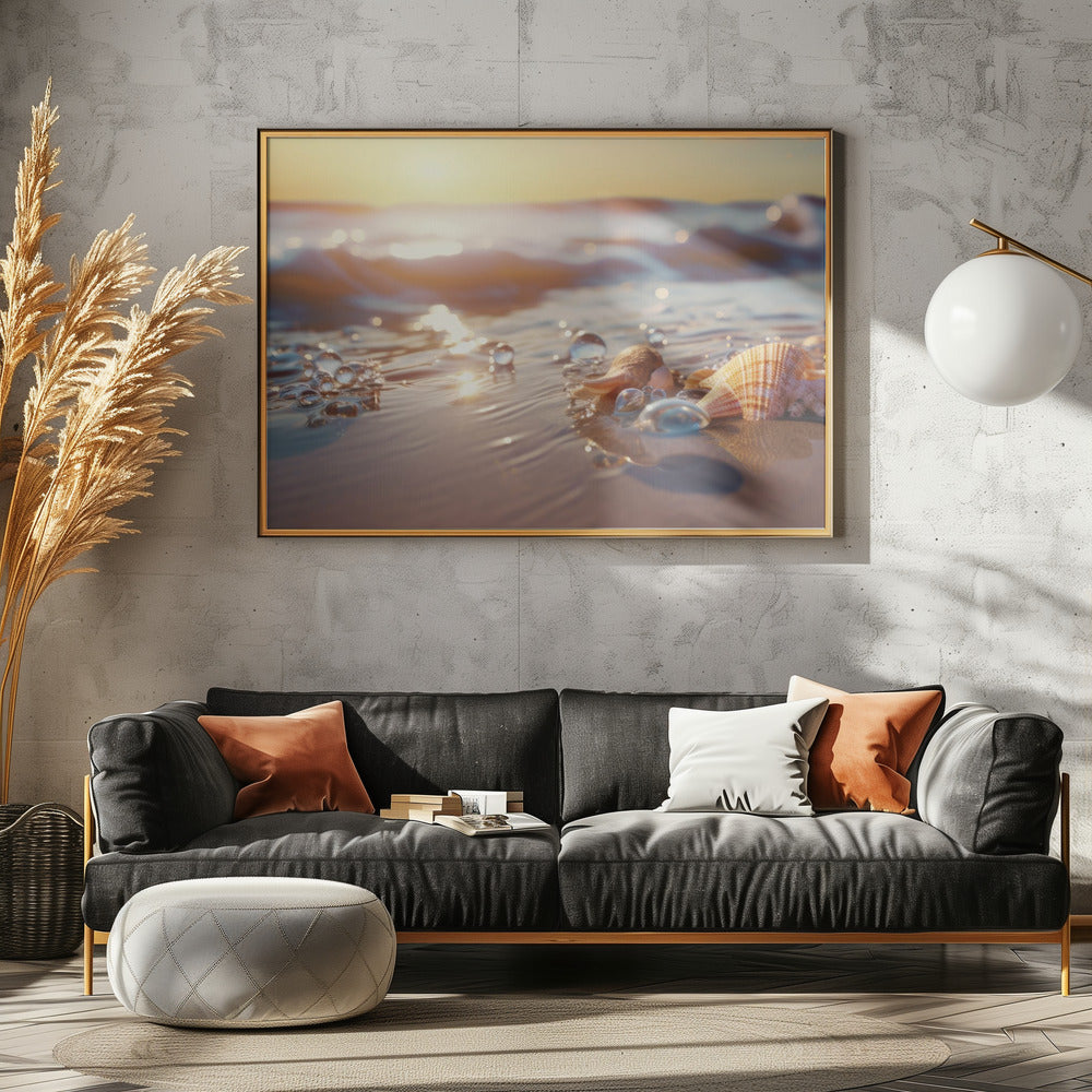 Gelassenheit am Meer | Poster