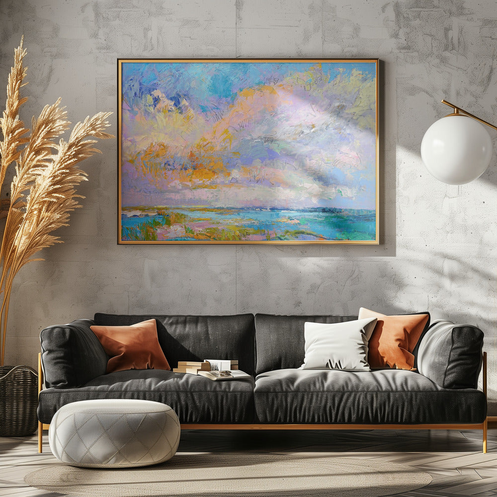 Bunte Landschaft | Poster