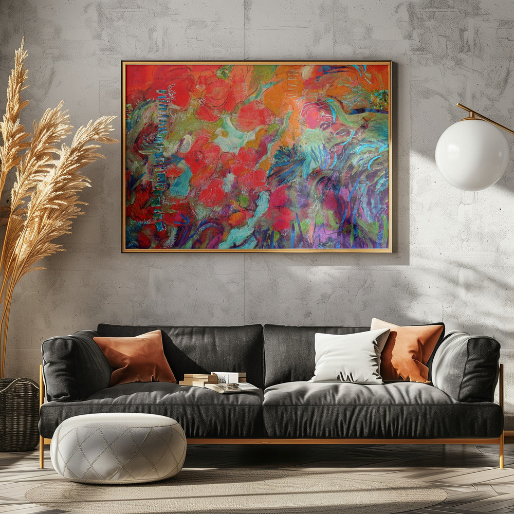 Burst of Blooming Light | Poster
