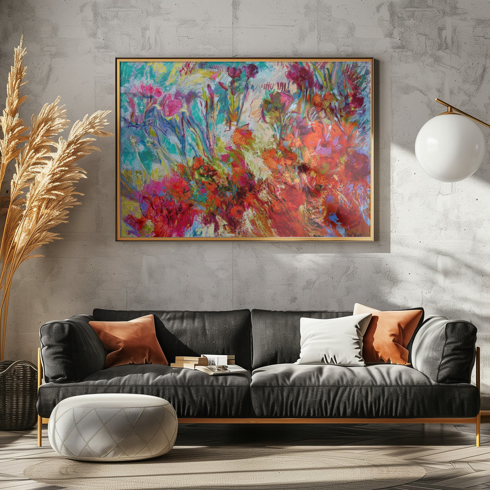 Botanische Ausstrahlung | Leinwand