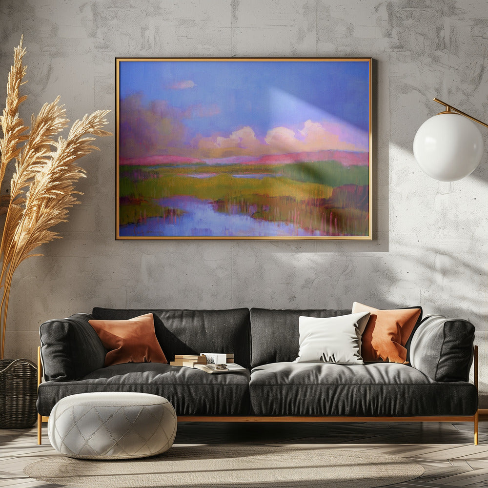 Impressionistische Landschaft | Poster