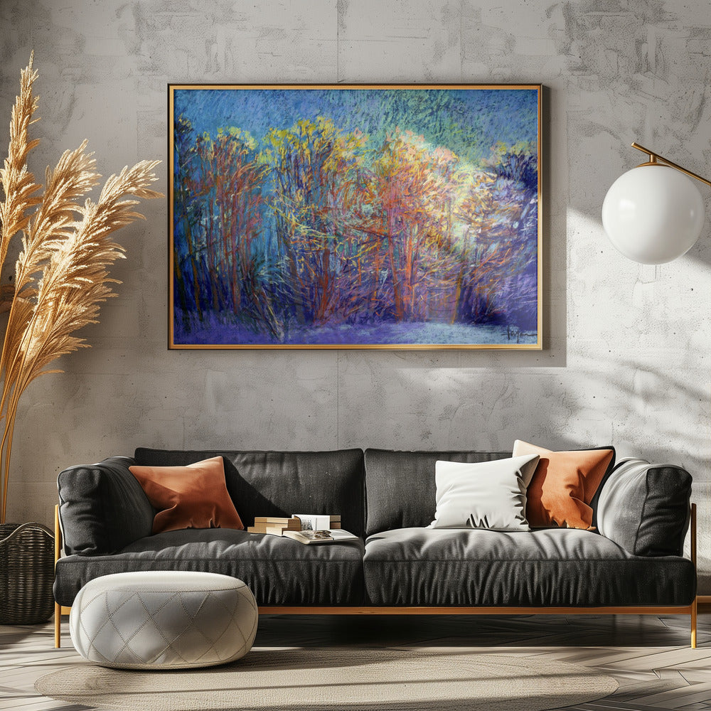 Naturinspirierte Landschaft | Leinwand