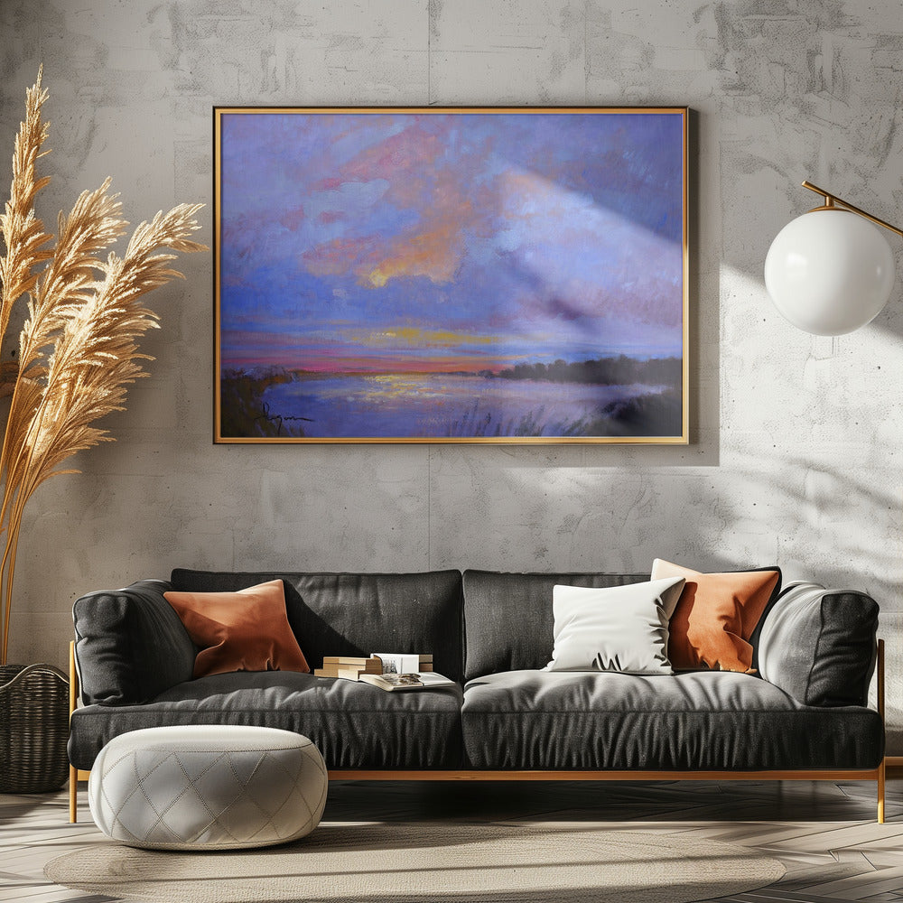 Ätherischer Abendhimmel | Poster