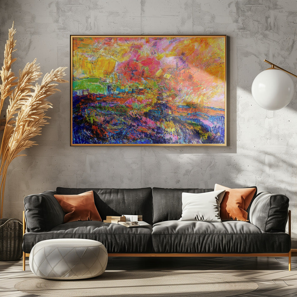 Enthüllte florale Brillanz | Leinwand