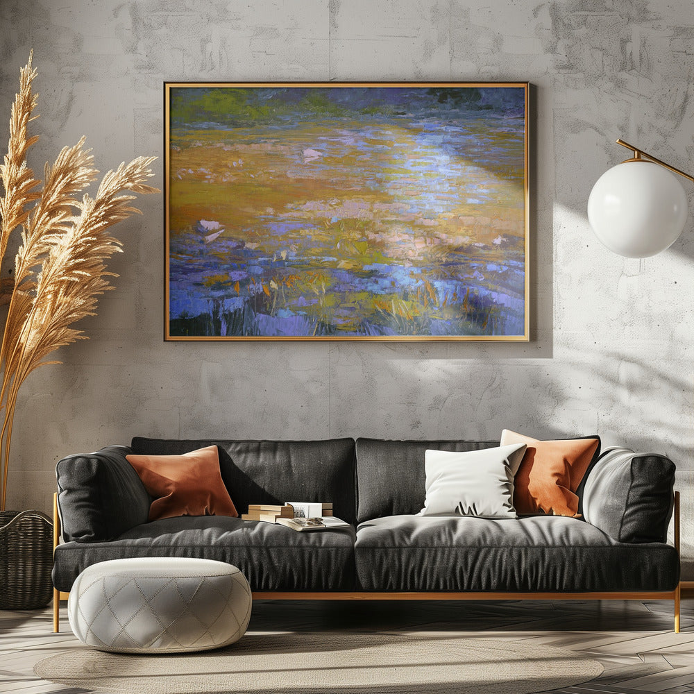 Sonnenbeschienene Reflexionen | Poster